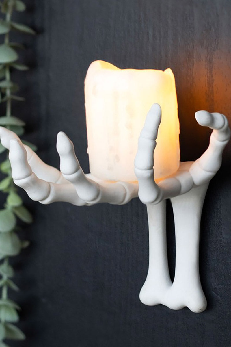 gothic candle holder