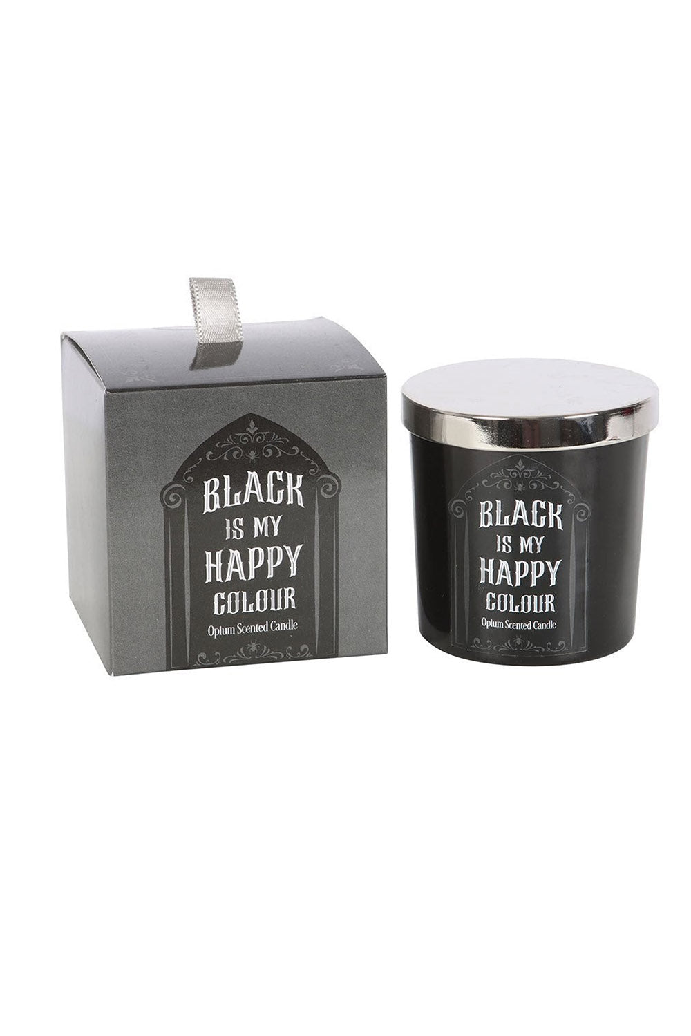 vegan goth candle with box