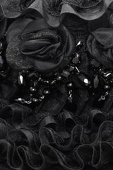 beaded gothic tea time hat 