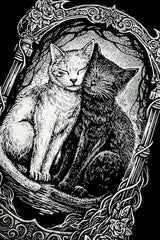 cute cat tshirt by vampirefreaks