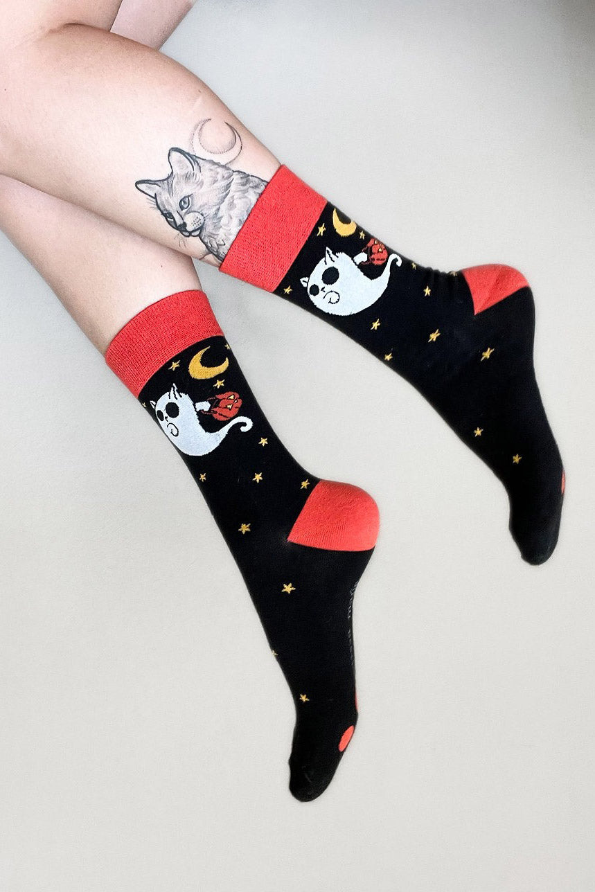 Scaredy Cat Socks