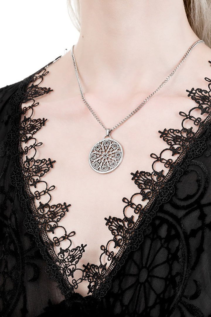 gothic cathedral necklace