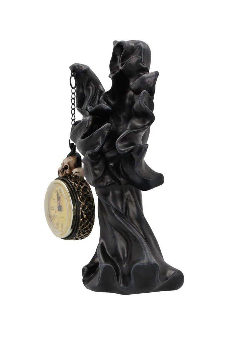 clock grim reaper statue