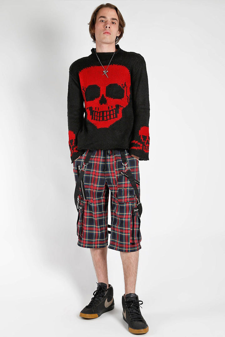 mens plaid tripp NYC shorts