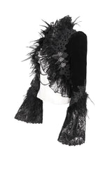 high collar victorian goth style jacket