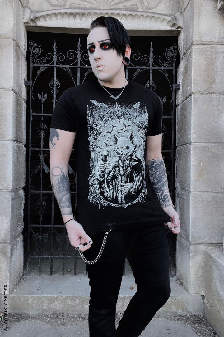 vampire gothic bat tshirt