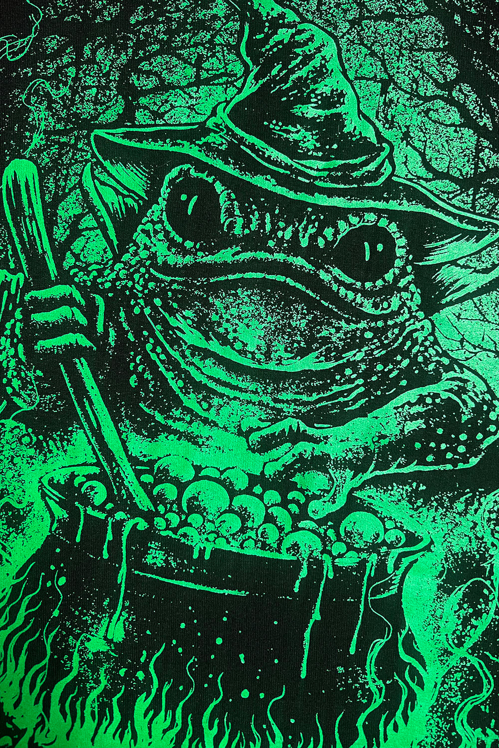 witchy toad frog artwork