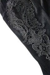 embroidered vampire goth blouse by dark in love