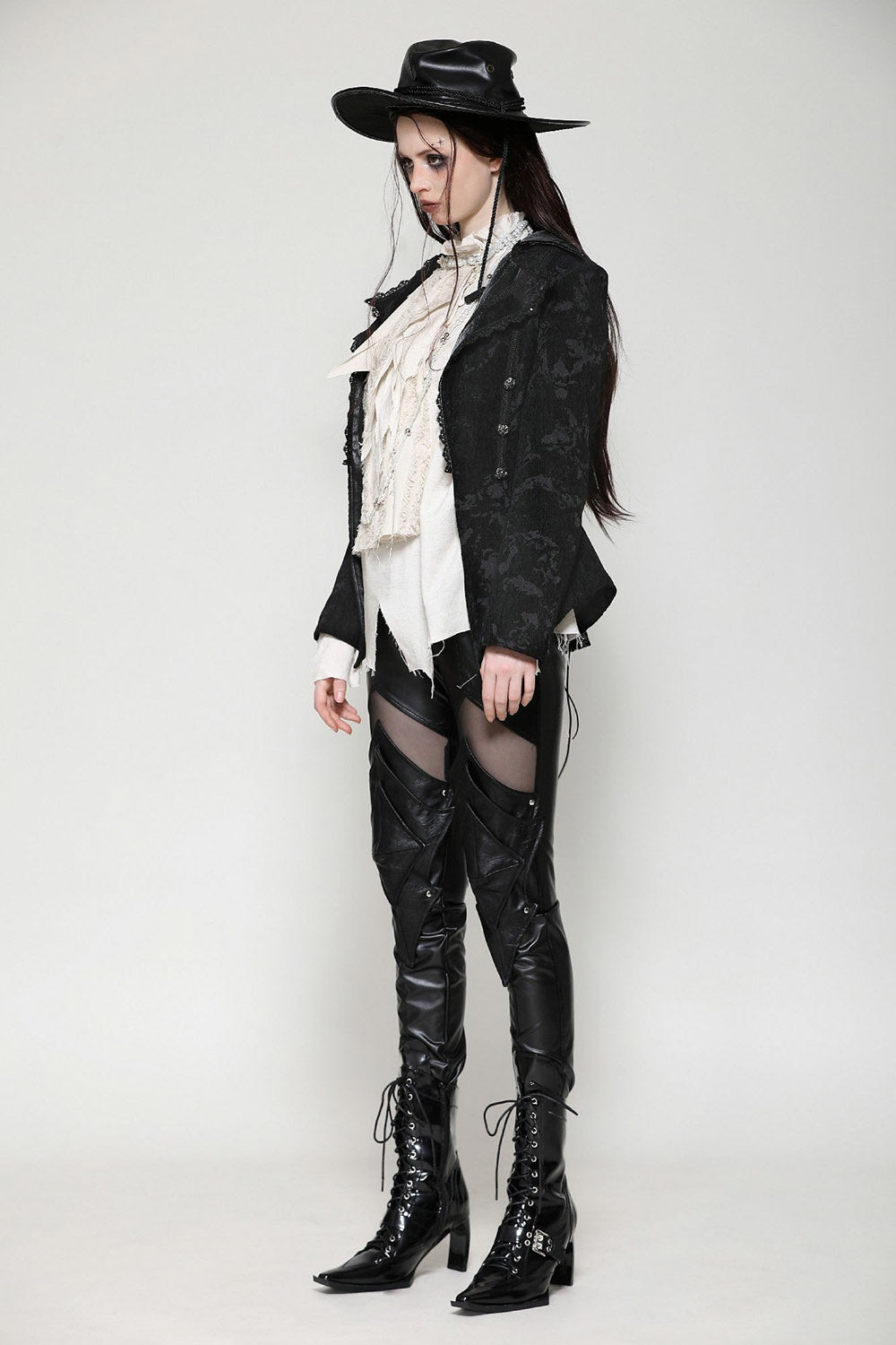 womens gorgeous gothic vampire coat