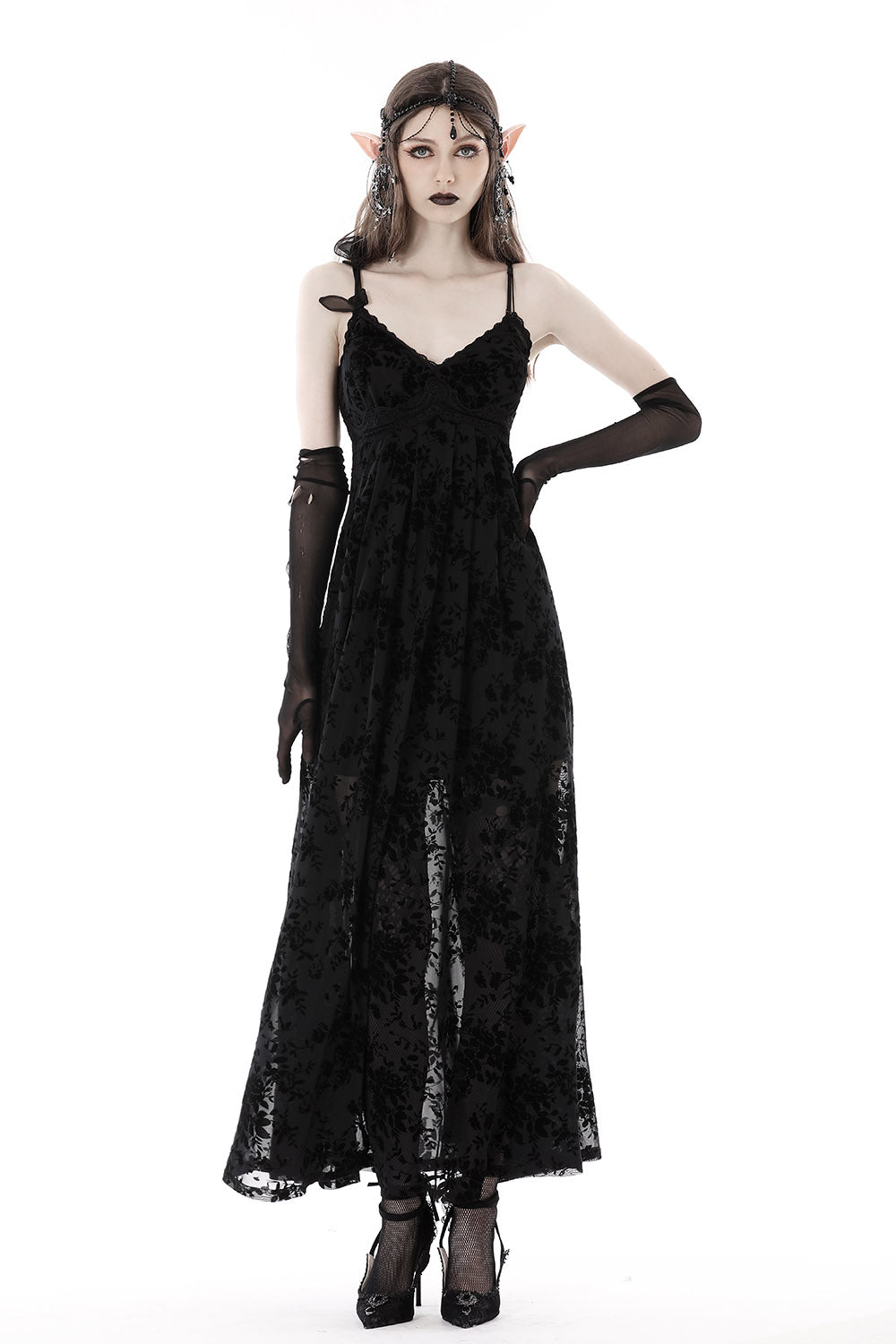 gothic long dress