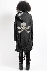 oversized gothic trench coat