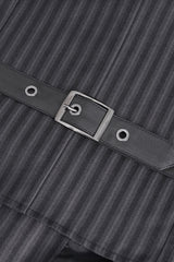 mens buckled punk vest