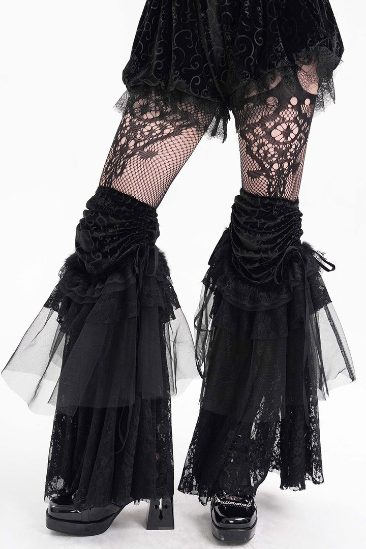 victorian goth leg warmers