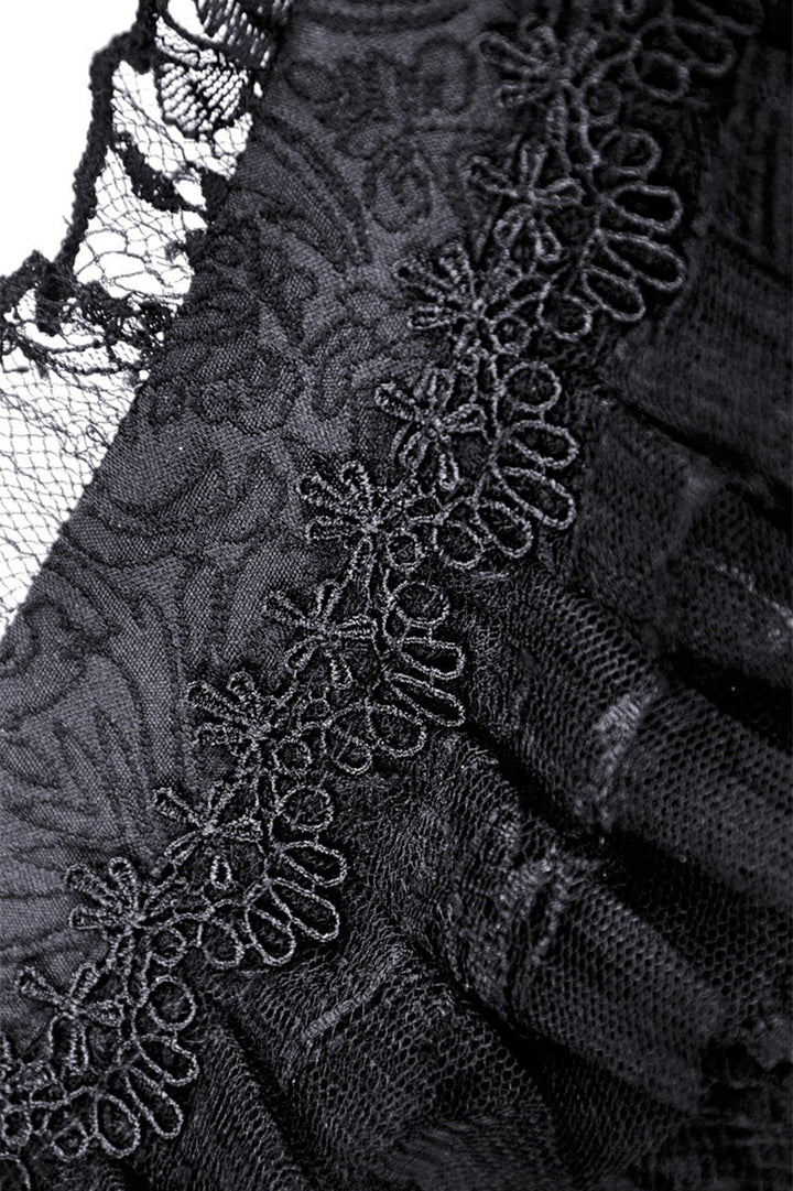 embroidered gothic cloak