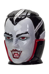 spooky ceramic halloween novelty cookie jar 