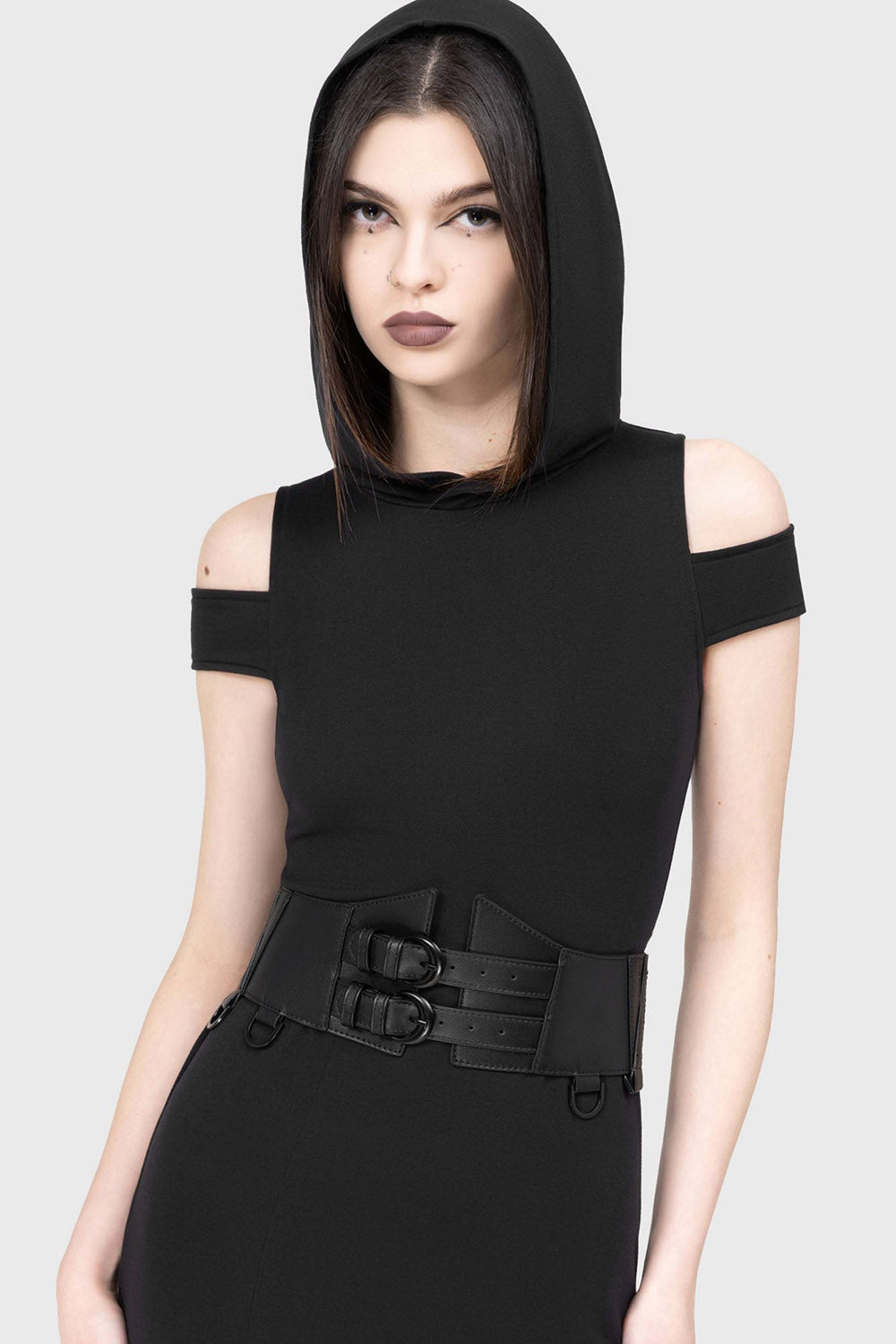 wide gothic waist belt cincher