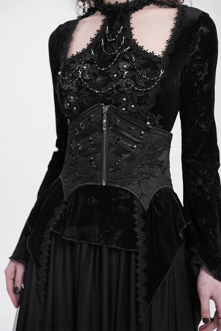 underbust corset belt by devil fashion