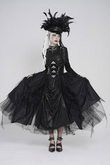 tard goth lace-up corset belt