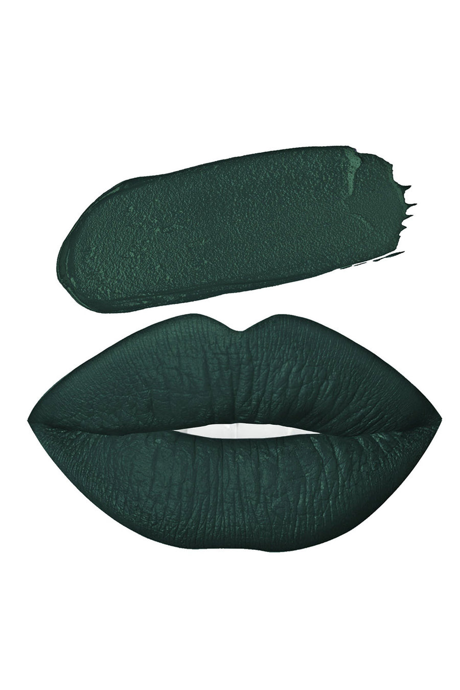 dark green lipstick