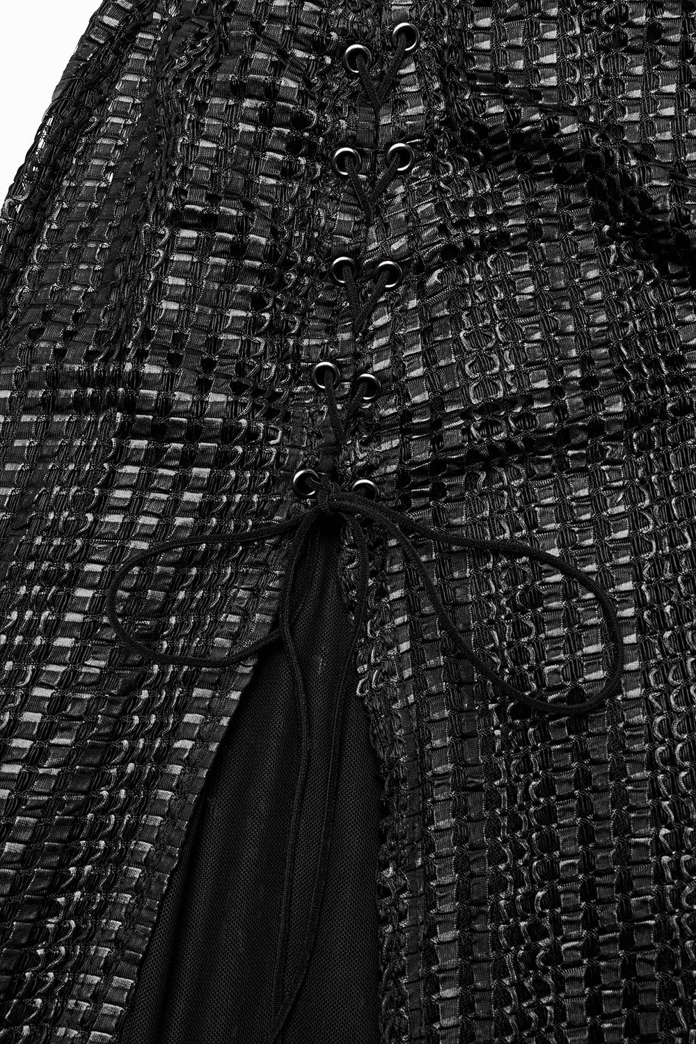 textured, woven dress