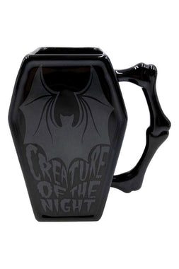 Creature of the Night Coffin Mug