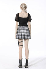 Goth Doll Crop Top - womens tops - VampireFreaks - Dark In Love