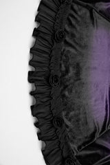 witchy ruffled sleeveless gothic dress