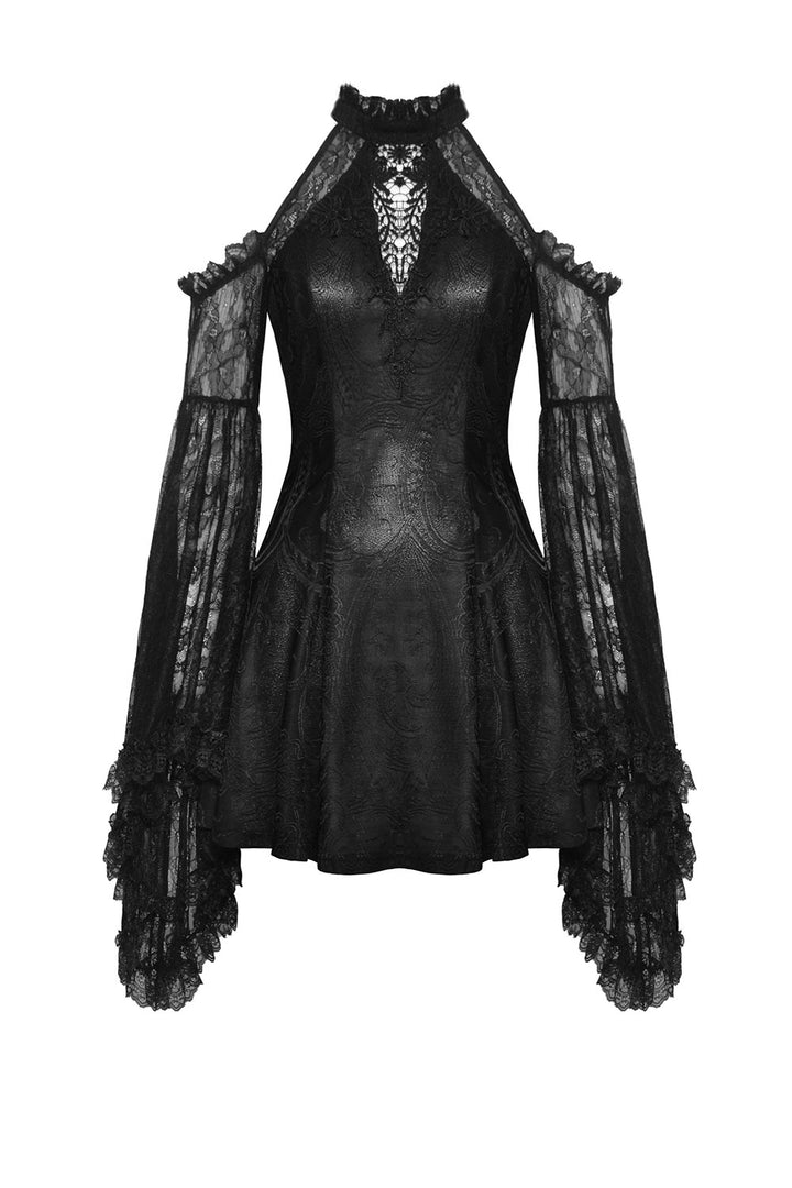 dark in love gothic mini length dress