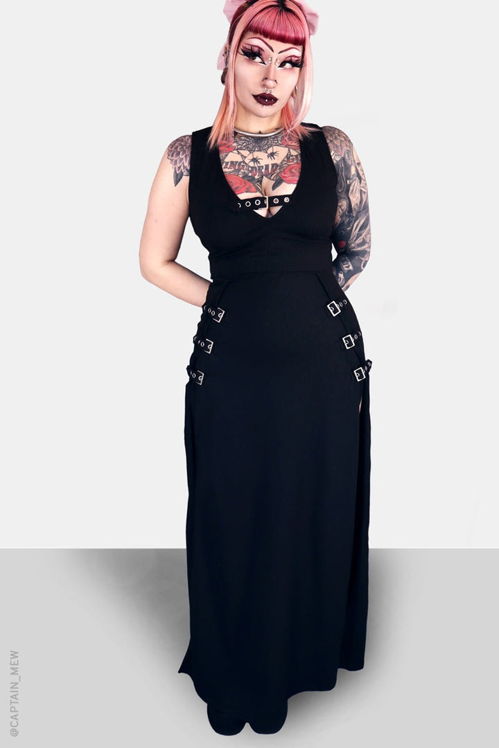 womens black punk clothing 