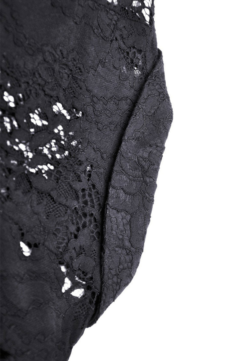 lace gothic witchy cardigan