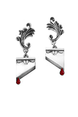 gothic guillotine earrings