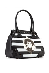 edward scissorhands striped tim burton bag purse