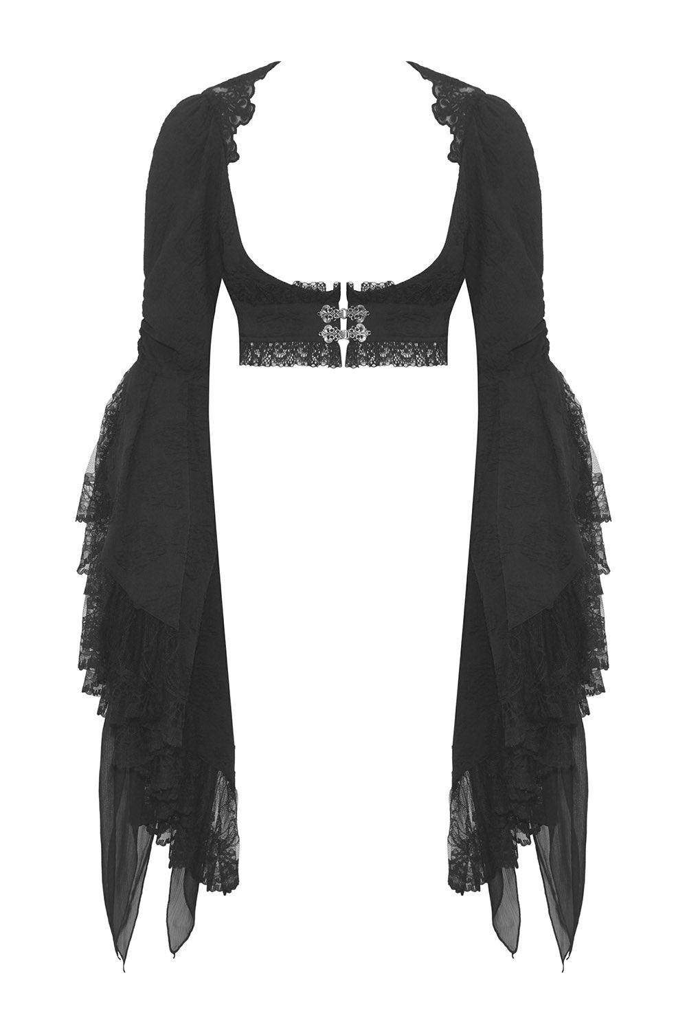 Bolero gótico victoriano de vampiro