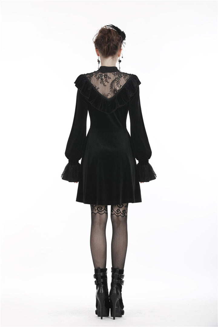 1930s inspired gothic dress