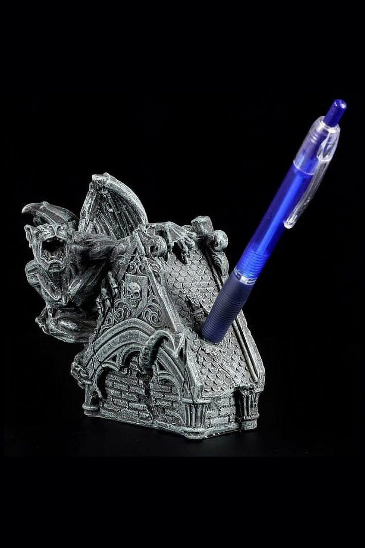 gothic gargoyle pen holder by pacific giftware