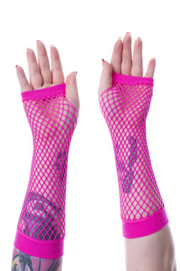 Andar Mesh Gloves [PINK]