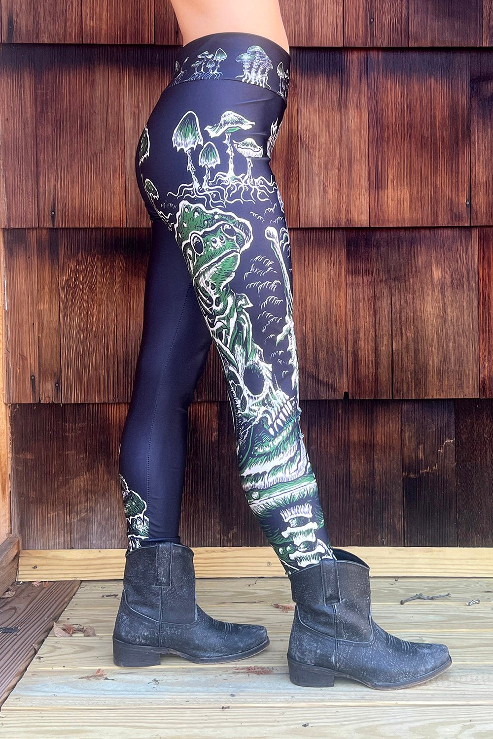 Goth Goblincore Leggings - womens bottoms - VampireFreaks - VampireFreaks