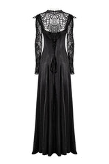 lace-up gothic gown