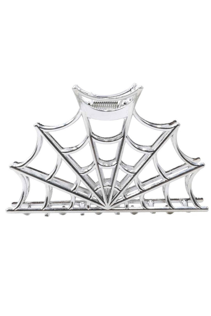 spiderweb hair claw hair clip