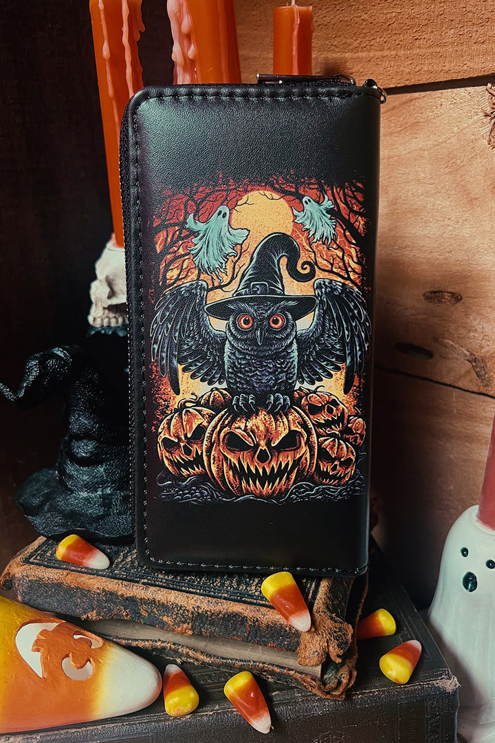 halloween long wallet