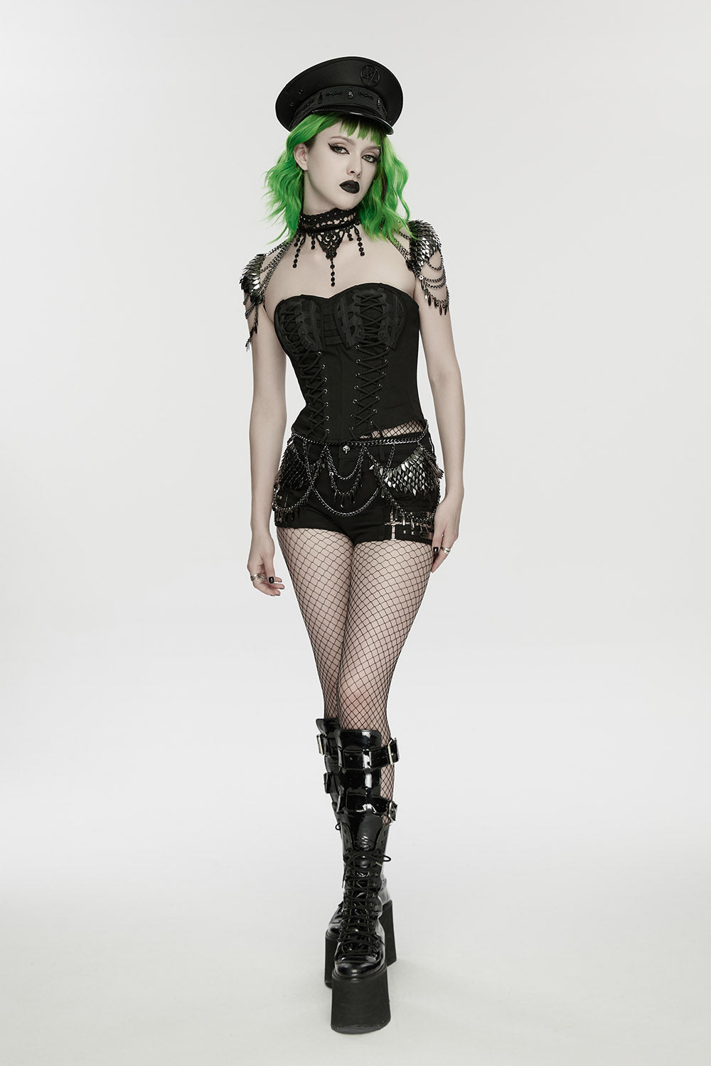body chainmail harness