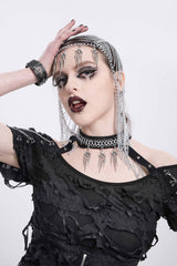 chainmail knightcore headdress