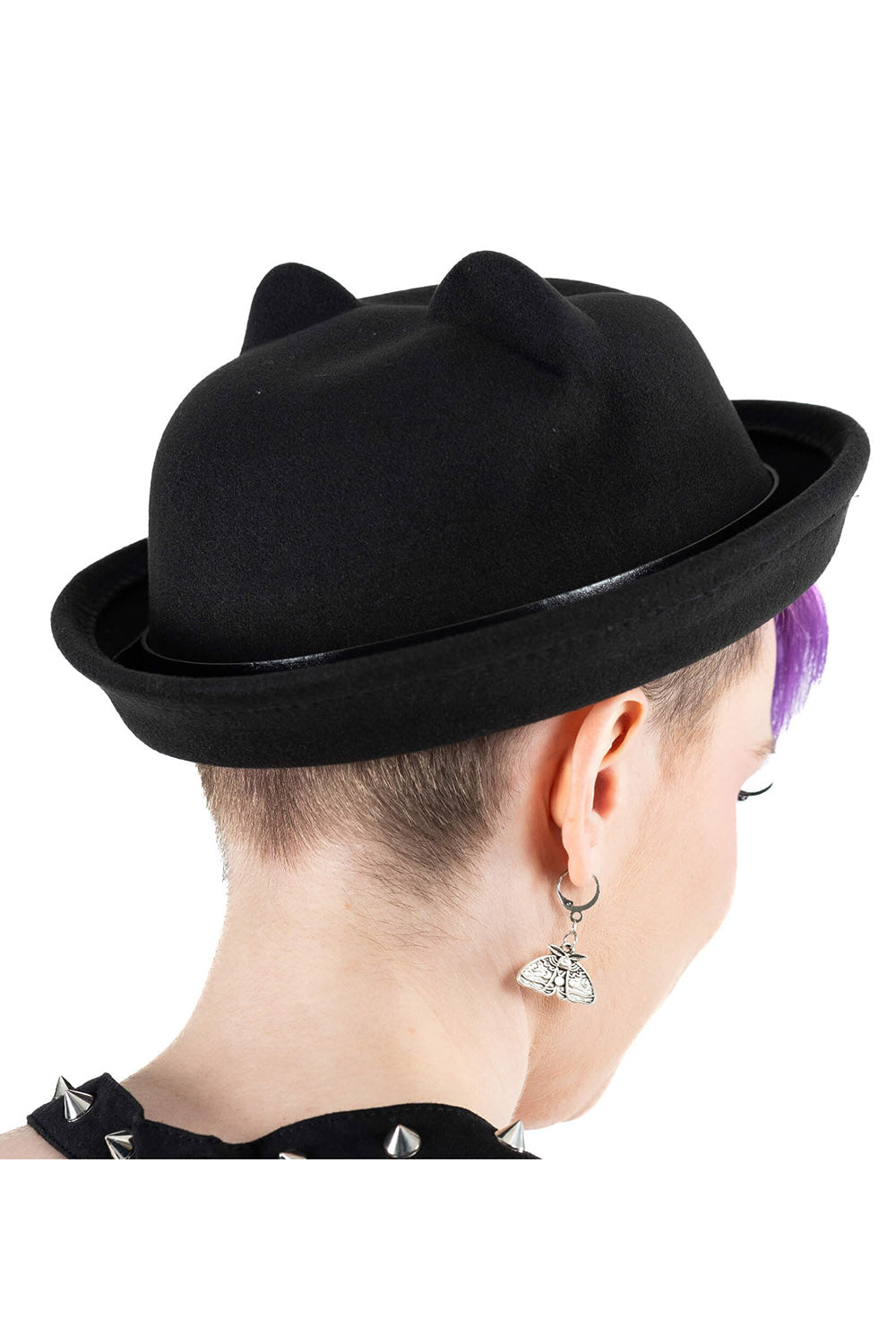 Kitty Ear Bowler Hat