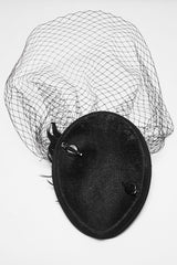punk emo goth womens hat with veil from punk rave
