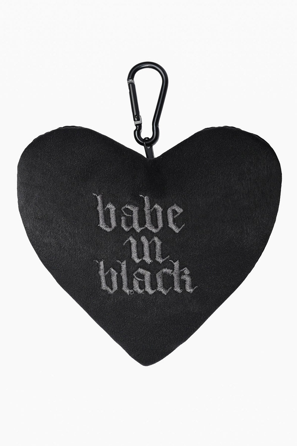 gothic heart shaped keychain 