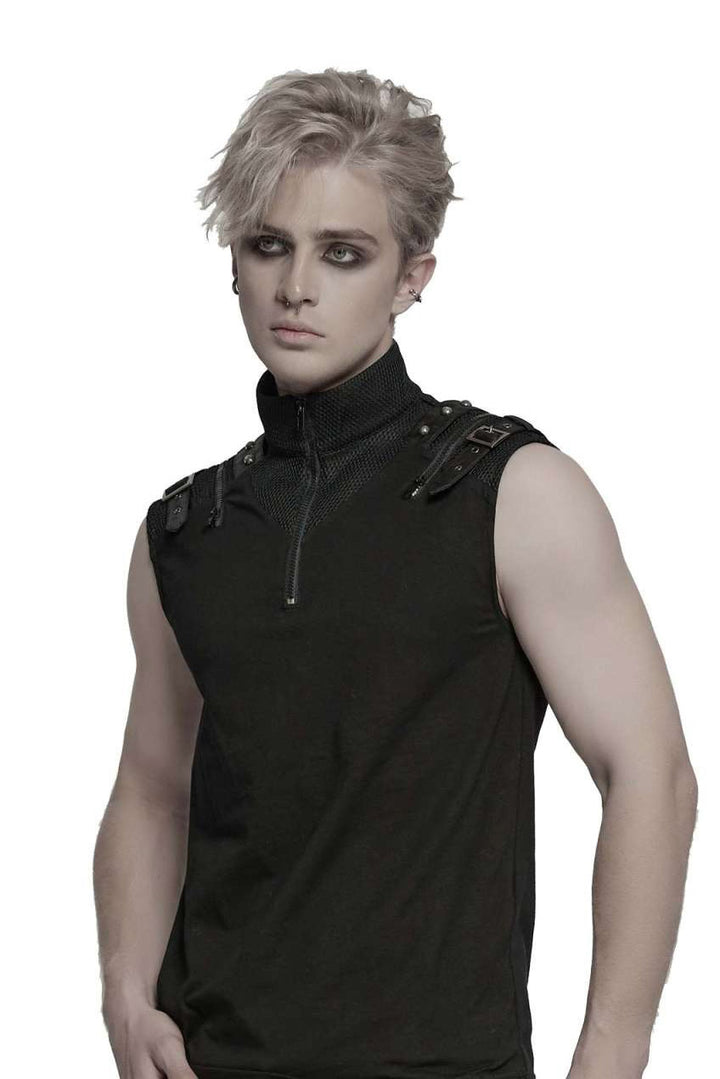 cyber punk tank top for men