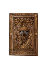 gothic faux wood storage box 