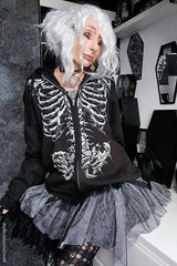 womens gothic skeleton clothes