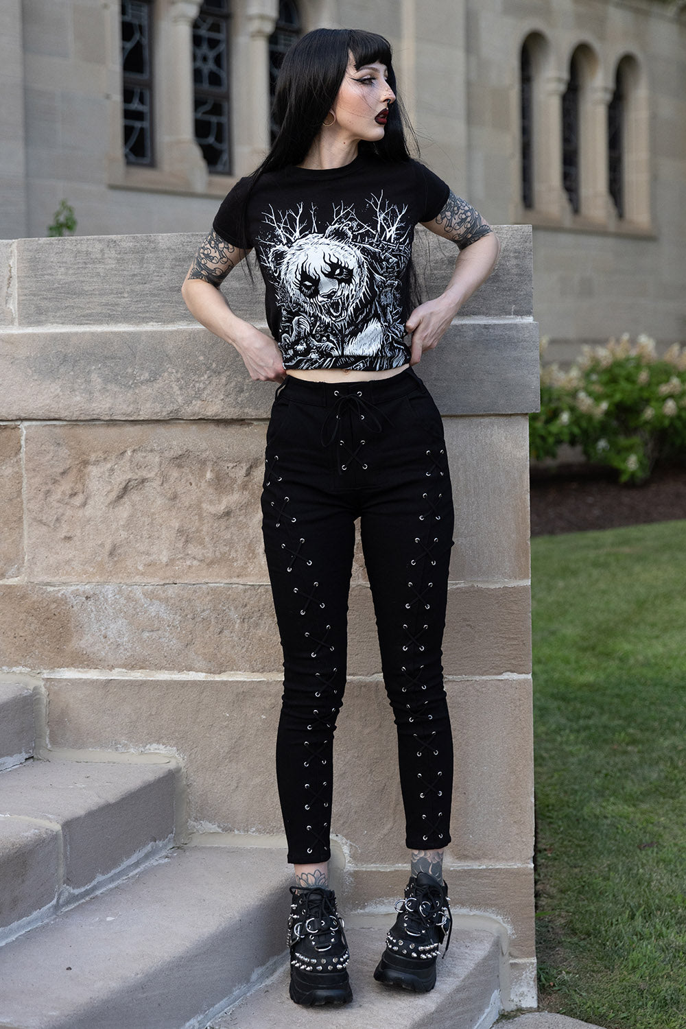 womens corset jeans 