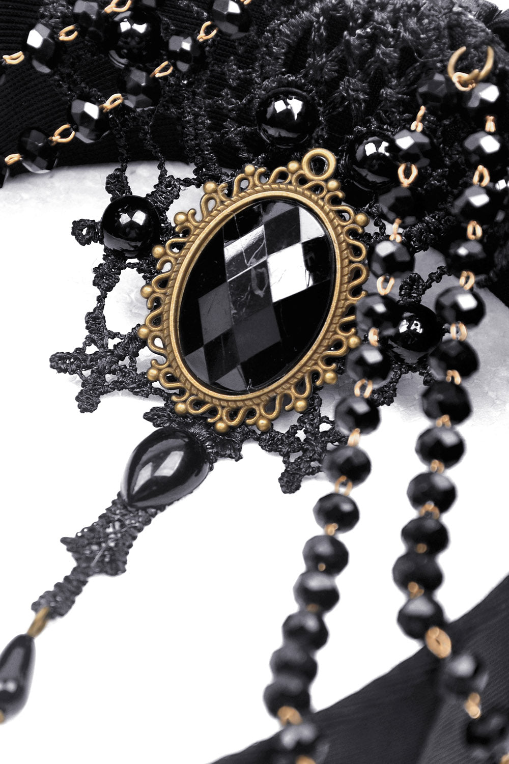 goth hair accessories